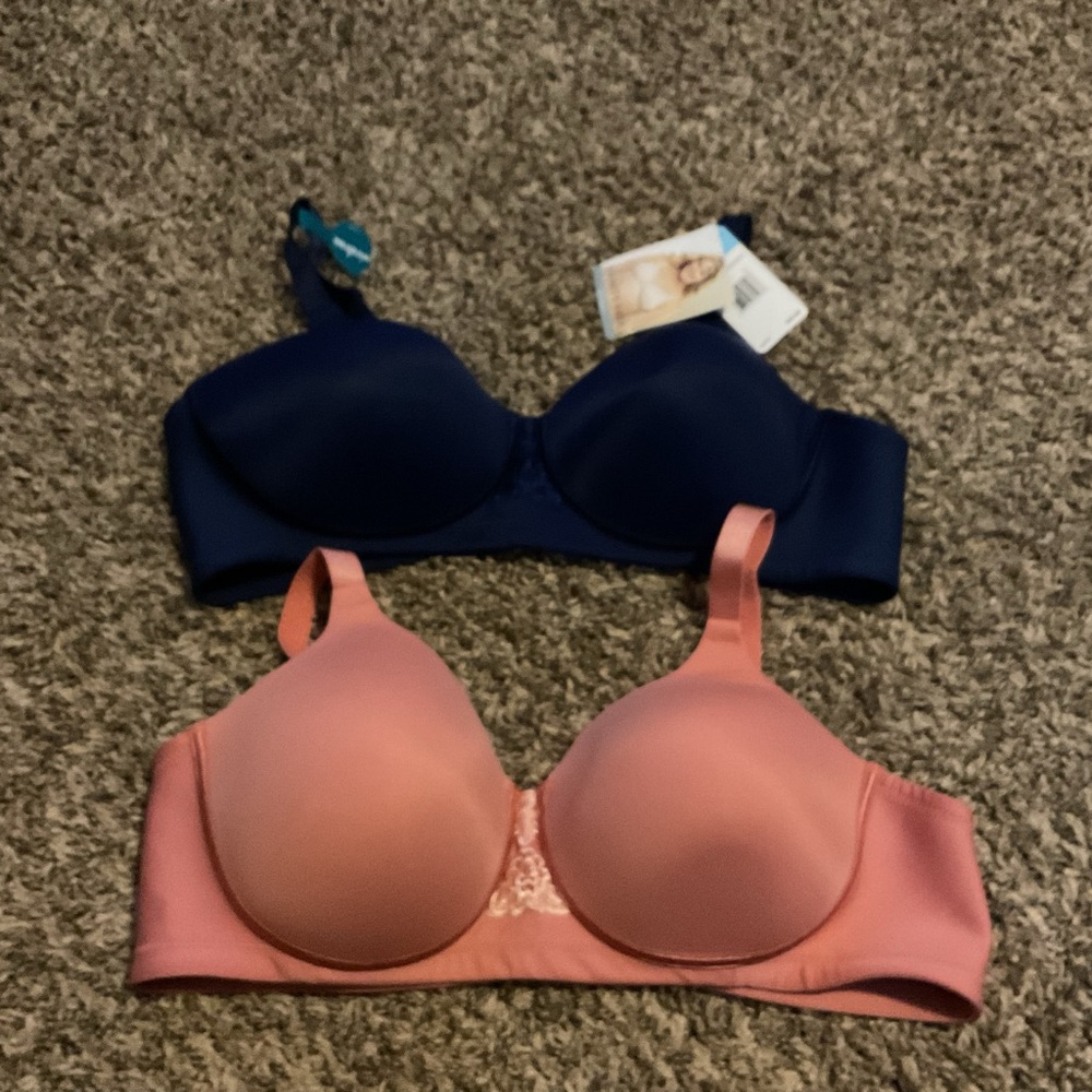 Vanity Fair Blue and Pink Bras Intimates & Sleepwear